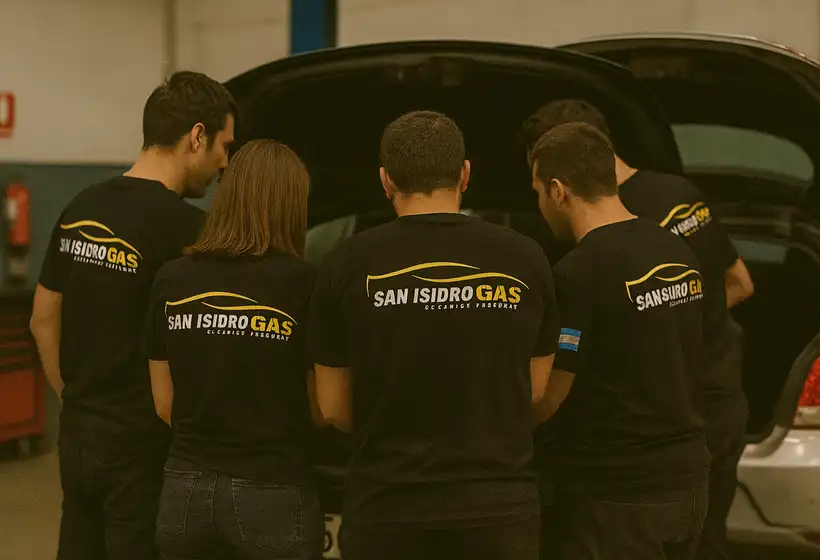 Trabajo personalizado San Isidro Gas