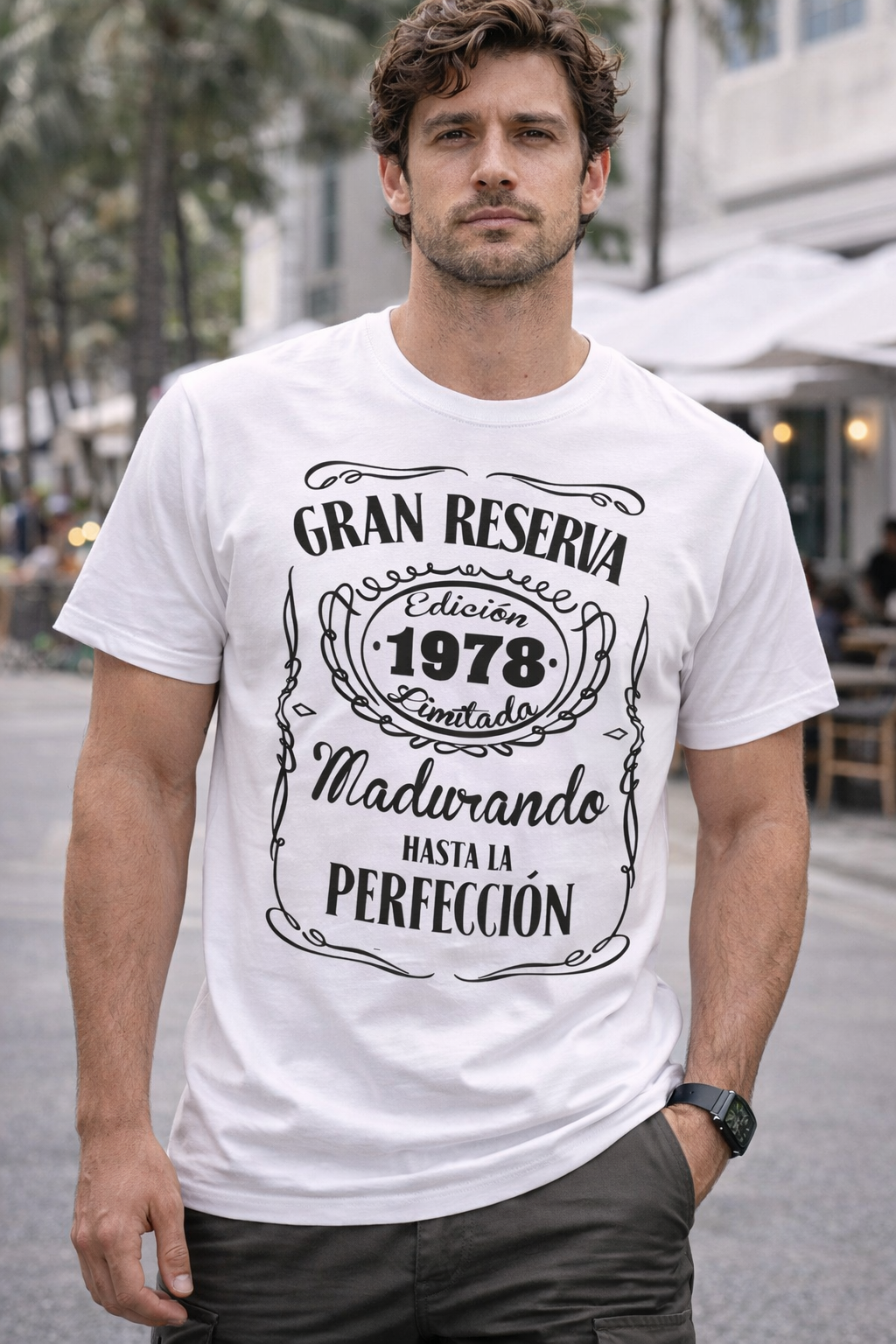 Camiseta personalizada Gran Reserva para cumpleaños y eventos