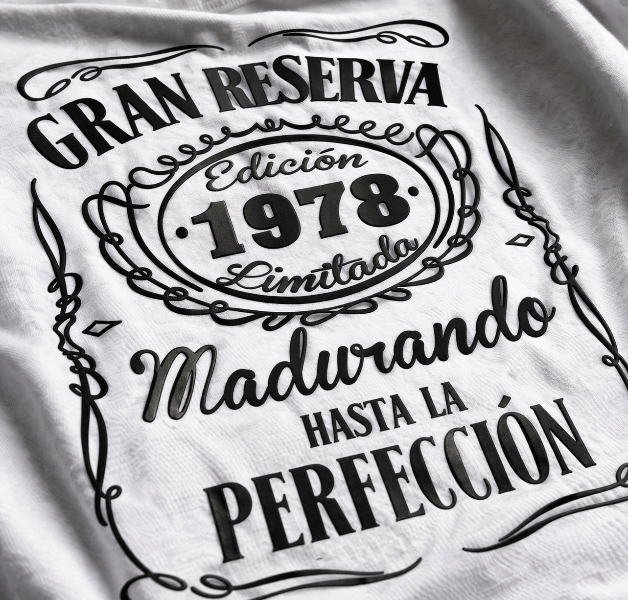 Camiseta personalizada Gran Reserva para cumpleaños y eventos - Imagen 2