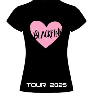 Camiseta Blackpink Tour 2025 - No Oficial