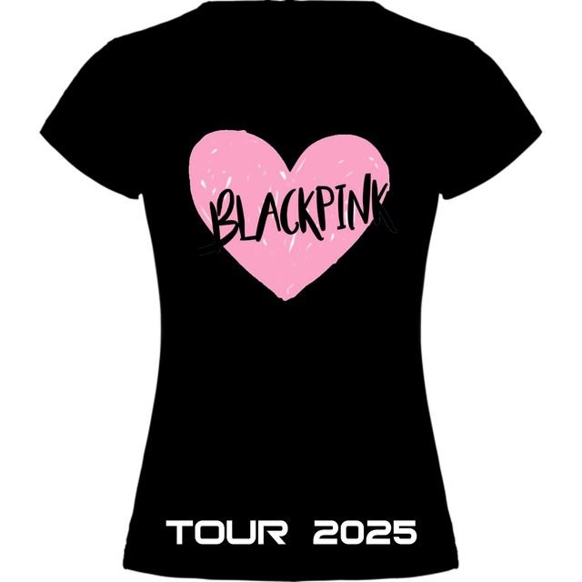 Camiseta Blackpink Tour 2025 - No Oficial