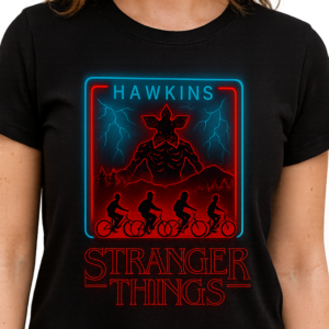 Camiseta Stranger Things mujer