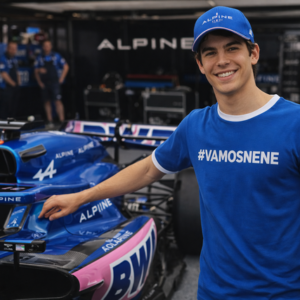 Camiseta F1 Franco Colapinto Alpine #Vamosnene