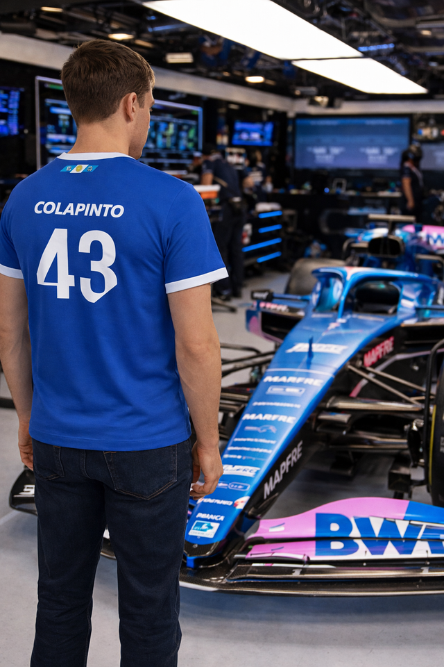 Camiseta F1 Franco Colapinto Alpine #Vamosnene - Imagen 3
