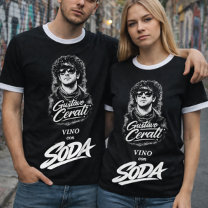 Camiseta Gustavo Cerati Soda Stereo Rock Argentino