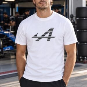 Camiseta Alpine minimalista Urbana Blanca
