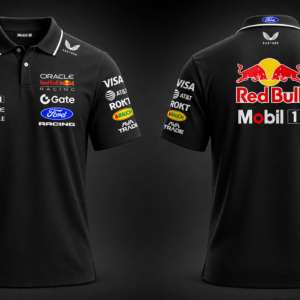 Polo Red Bull Racing Negro 2026 - No Oficial